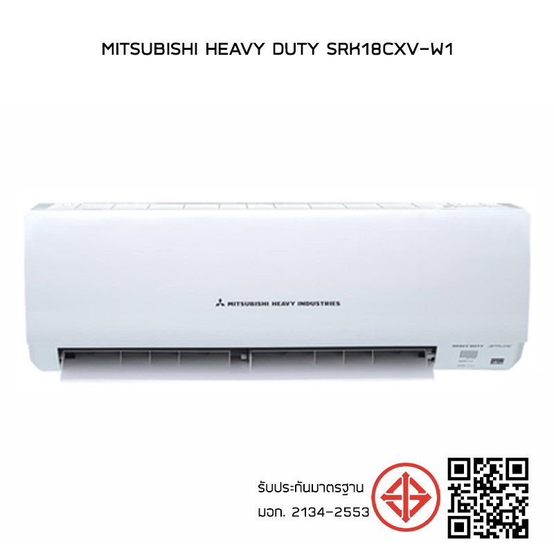 MITSUBISHI HEAVY DUTY Air Conditioner 18,447 BTU Model SRK18CXV-W1